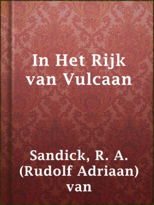 cover image of In Het Rijk van Vulcaan